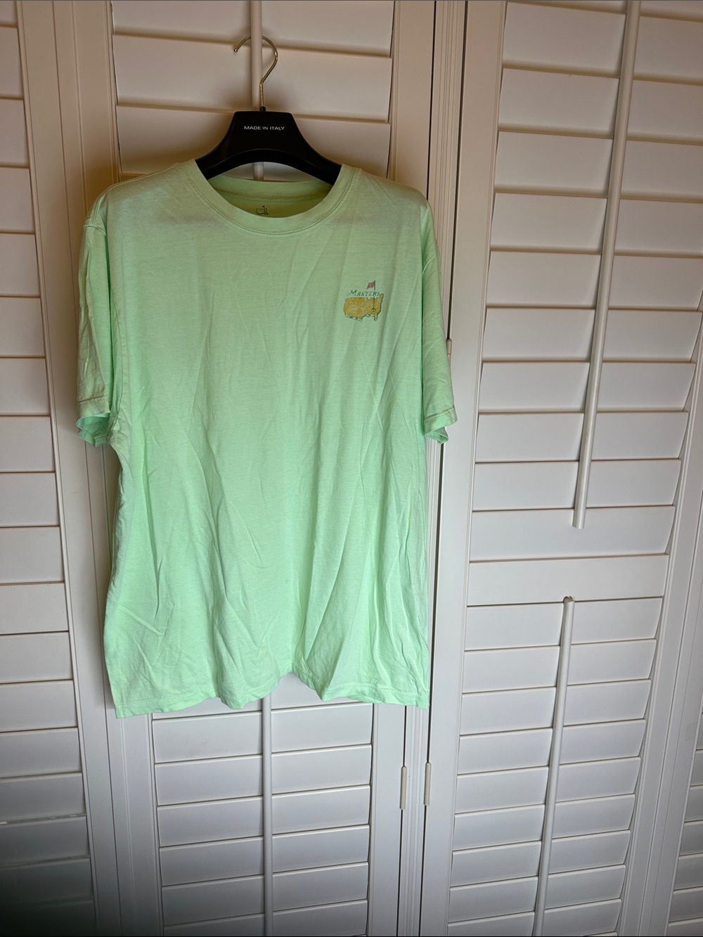 Vintage 47 Brand Mint Green Short Sleeve Crew Tee with Small Chest Logo
